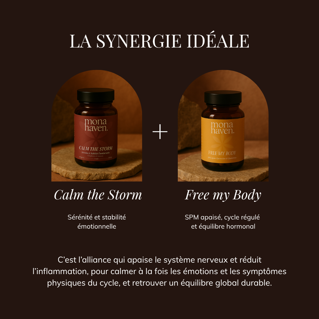 Duo Free & Calm - SPM sévère, émotions & cycles