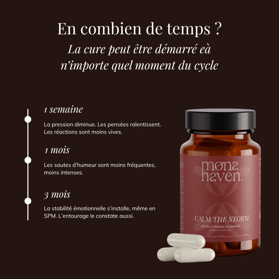 Calm the storm - sérénité et stabilité émotionnelle