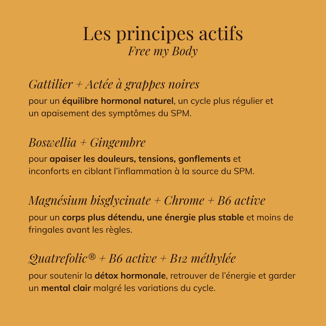 Duo Free & Calm - SPM sévère, émotions & cycles