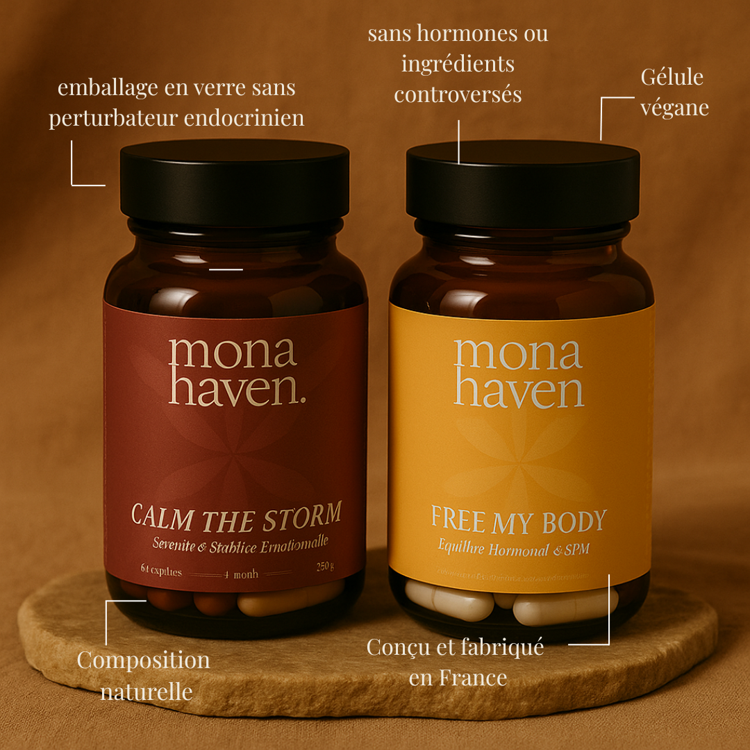 Duo Free & Calm - SPM sévère, émotions & cycles